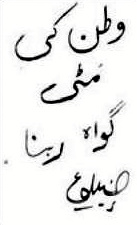 Watan Ki Miti Gawah Rehna