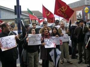 Protest in London